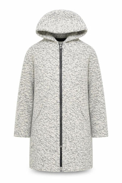 Womens UK Size 8 ASOS Grey Parka Coat