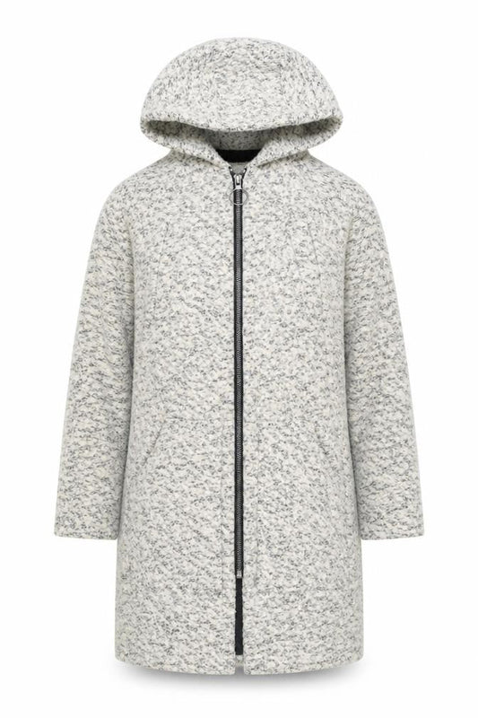 Womens UK Size 8 ASOS Grey Parka Coat