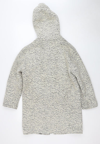 Womens UK Size 8 ASOS Grey Parka Coat
