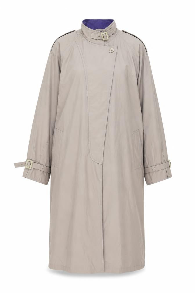 Womens UK Size 16 C&A Beige Basic Coat
