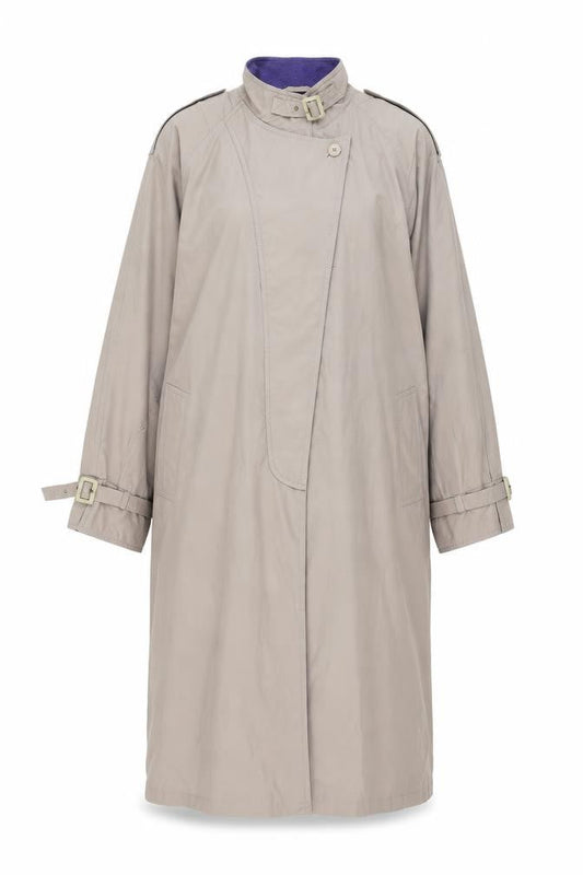Womens UK Size 16 C&A Beige Basic Coat