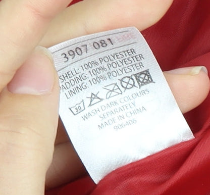 Womens UK Size 14 Evie Red Puffer Jacket