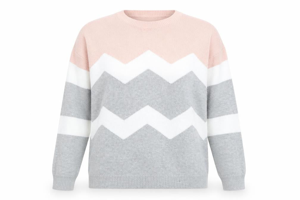 Womens UK Size 14 Roman Multicoloured Pullover Jumper