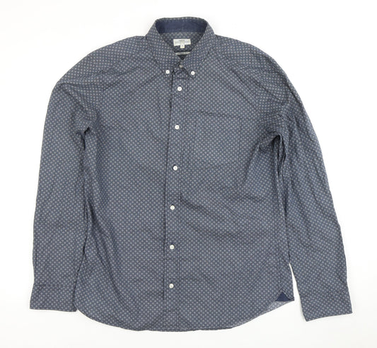 Mens UK Collar Size M NEXT Smart Blue  Dress Shirt