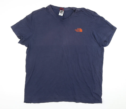 The North Face Men's Blue Short Sleeve T-Shirt XLT