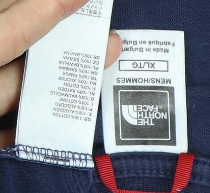 The North Face Men's Blue XLT Regular Fit T-Shirt