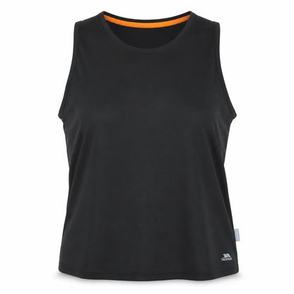 Unisex Adults UK Size 2XL Trespass Black Gym & Training Running & Jogging Tank