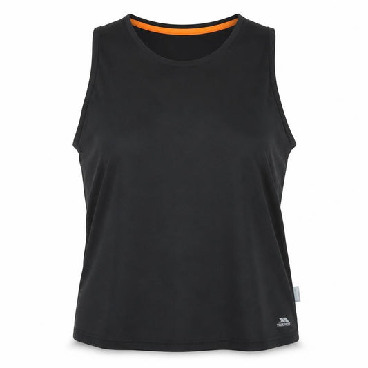 Unisex Adults UK Size 2XL Trespass Black Gym & Training Running & Jogging Tank