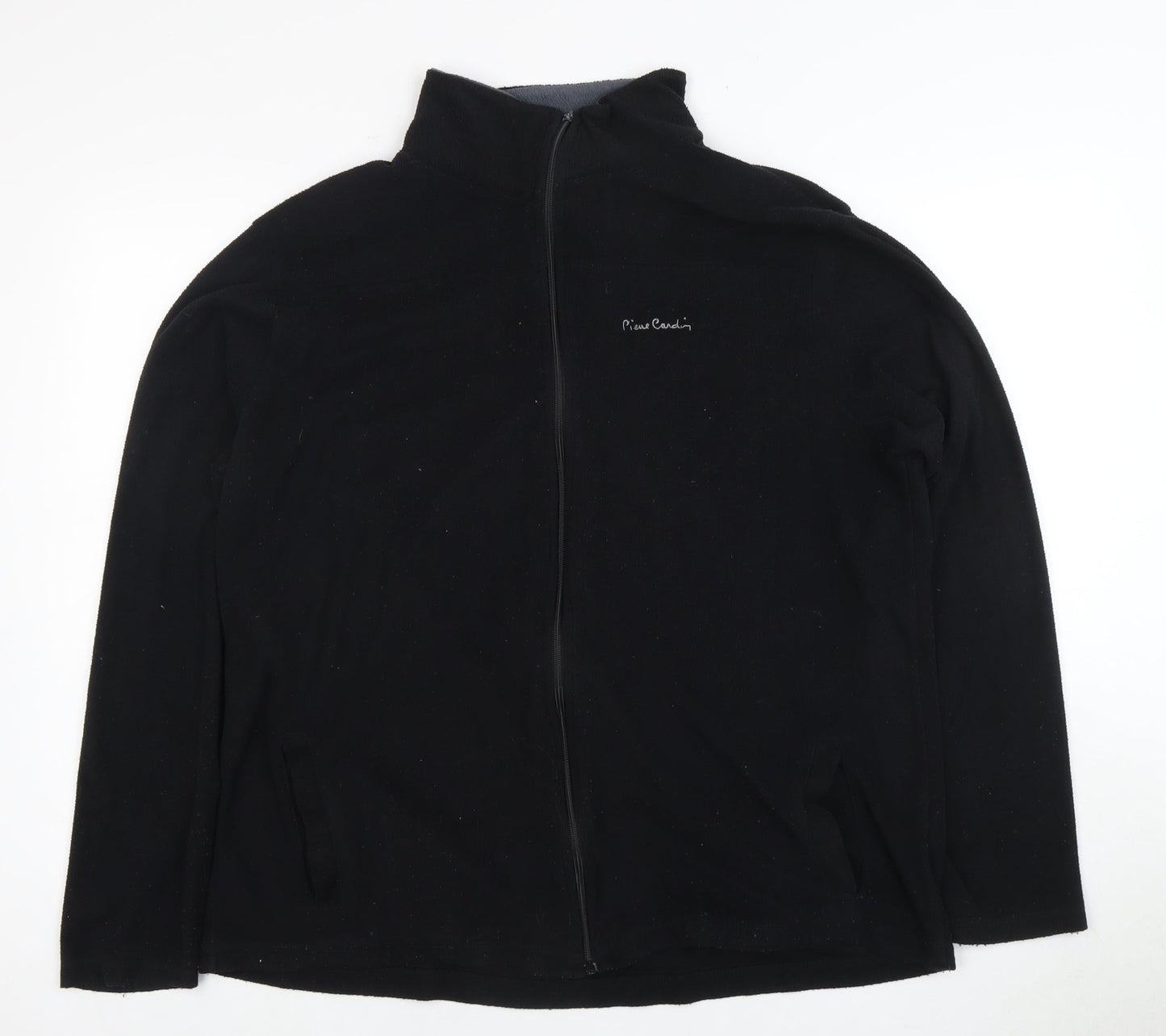 Mens UK Size 3XL Pierre Cardin Black Basic Jacket