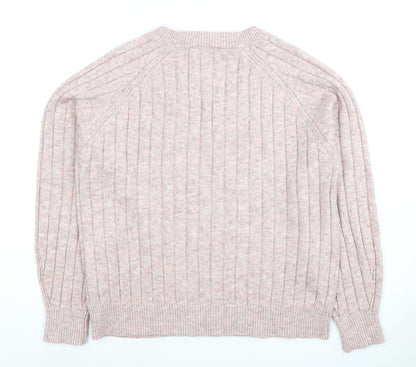 Womens UK Size S NEXT Pink Pullover Jumper
