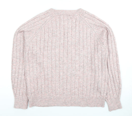 Womens UK Size S NEXT Pink Pullover Jumper