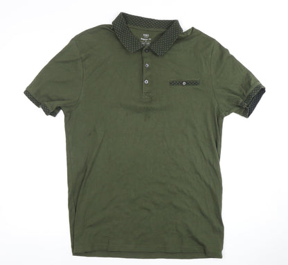 Marks and Spencer Men's Green M Polo Shirt