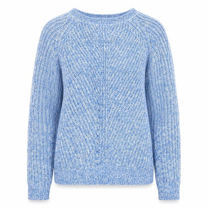 Womens UK Size Size:10 ISLE Blue Pullover Jumper