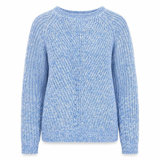 Womens UK Size Size:10 ISLE Blue Pullover Jumper