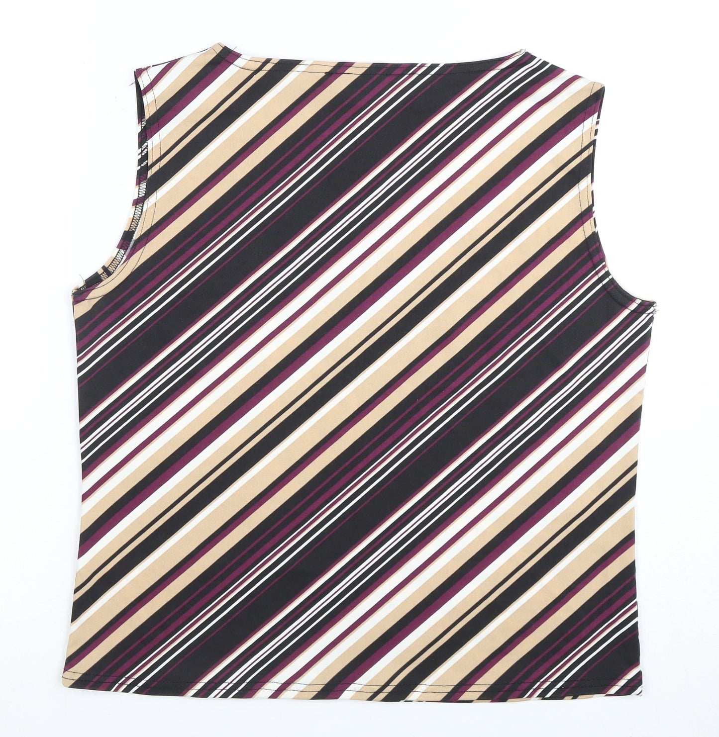 Womens UK Size 16 New Look Multicoloured Basic Tank