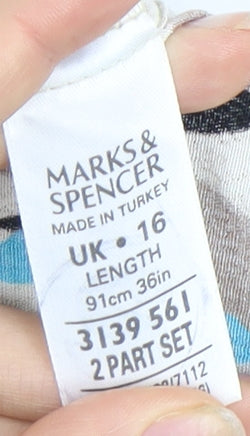 Marks and Spencer Women's Size 16 Camouflage Maxi Skirt