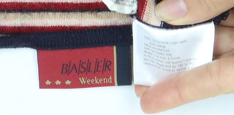 Basler Women's Multicoloured Wool Knit Pullover Jumper Size 18