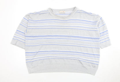 Womens UK Size 20 Marks and Spencer Multicoloured Basic T-Shirt