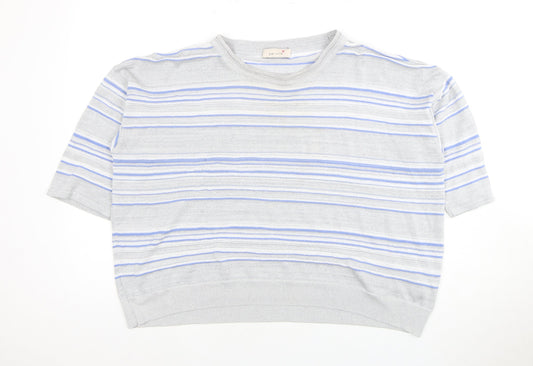 Womens UK Size 20 Marks and Spencer Multicoloured Basic T-Shirt