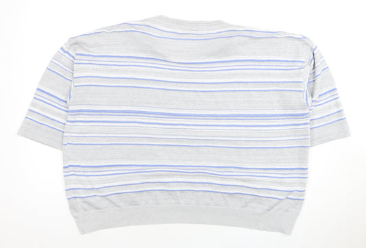 Womens UK Size 20 Marks and Spencer Multicoloured Basic T-Shirt