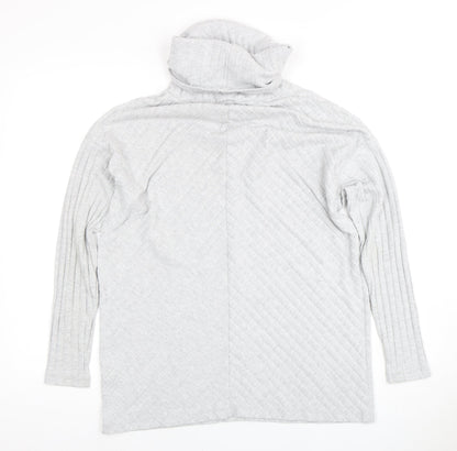 Womens UK Size 12 Lipsy Grey Pullover Jumper