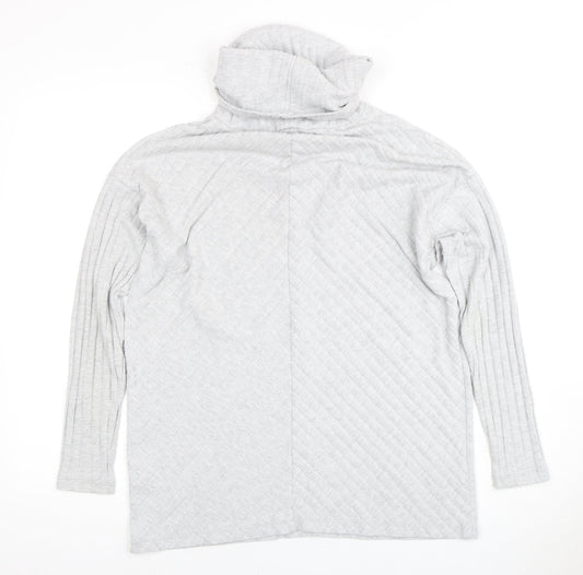 Womens UK Size 12 Lipsy Grey Pullover Jumper