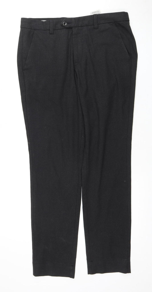 Jack & Jones Men's Black Trousers - Size 31, Classic Style