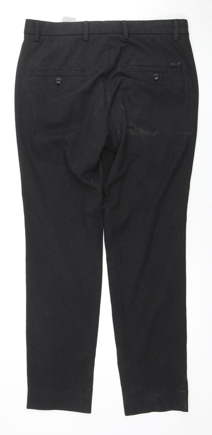 Jack & Jones Men's Black Trousers - Size 31, Classic Style