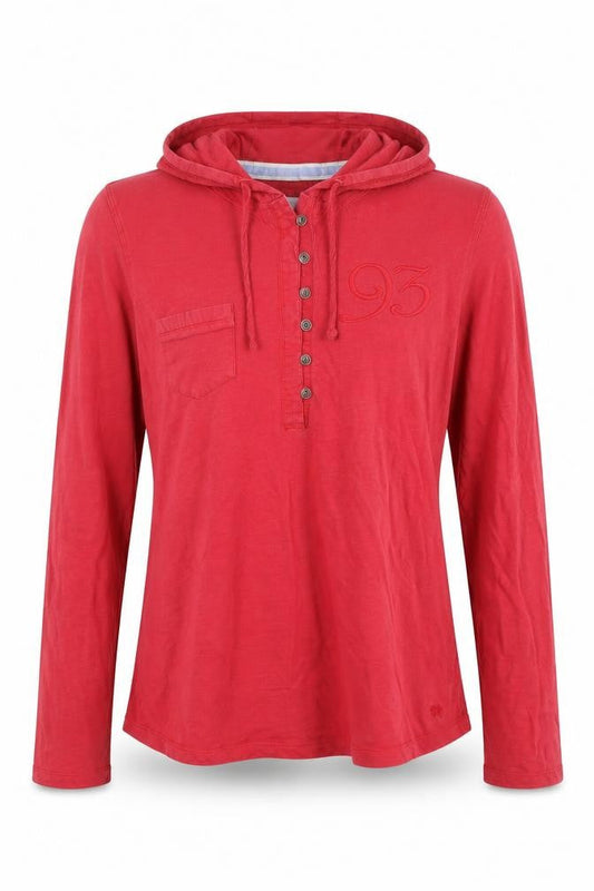 Womens UK Size 14 Crew Clothing Co. Red Basic Pullover
