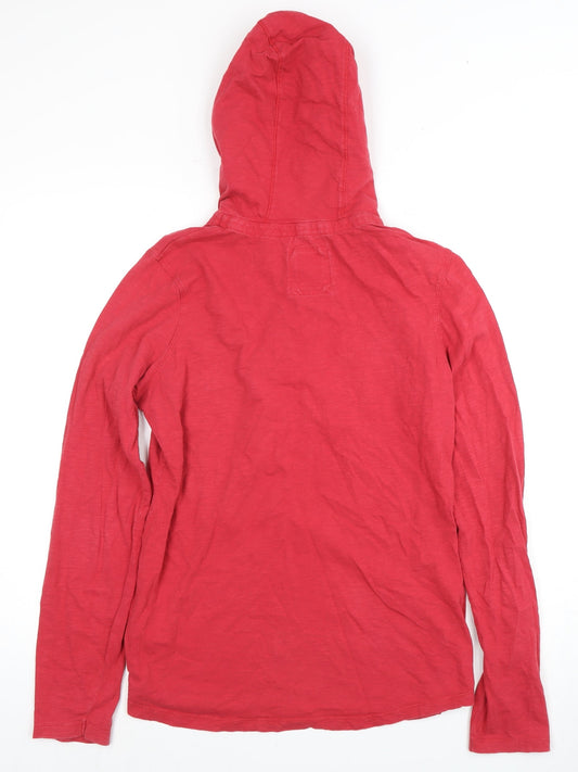 Crew Clothing Co. Women's Red Pullover, Size 14, Cotton