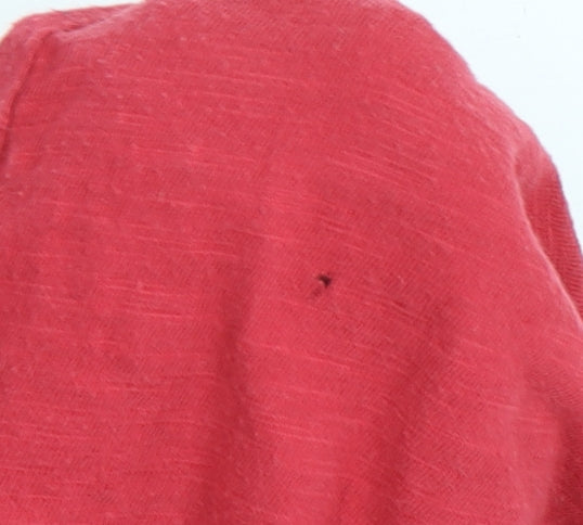 Womens UK Size 14 Crew Clothing Co. Red Basic Pullover
