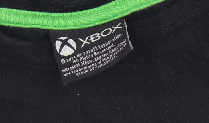 Xbox Boys Black Graphic T-Shirt, Age 8, Gaming Style