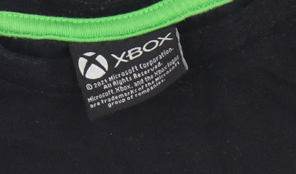 Xbox Boys Black Graphic T-Shirt, Age 8, Gaming Style