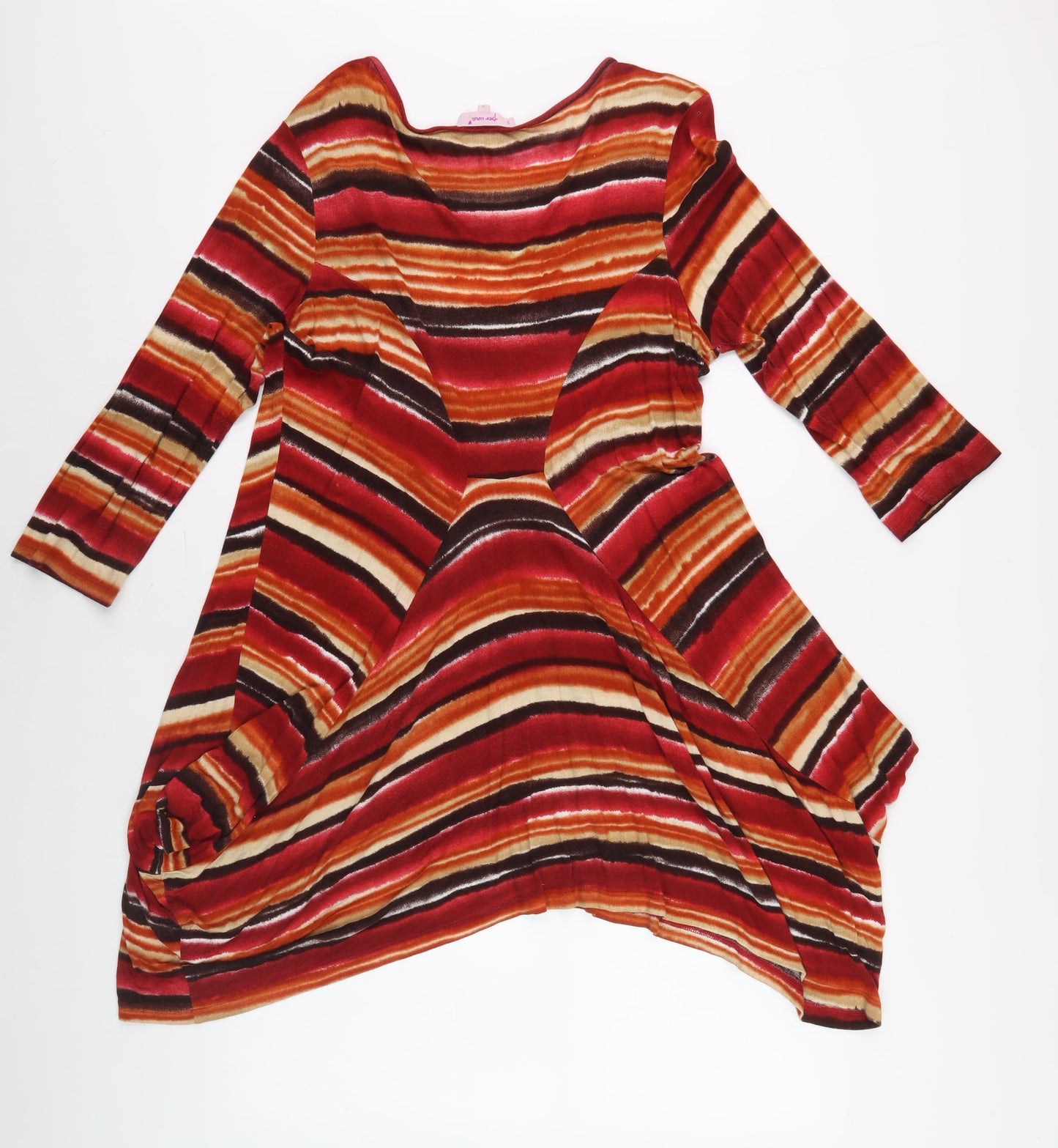 Marks and Spencer Women's Multicoloured A-Line Dress, Size 16