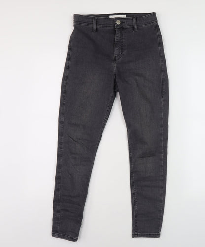 Unisex Adultss UK Size 10 Slim Topshop  Skinny Black Jeans