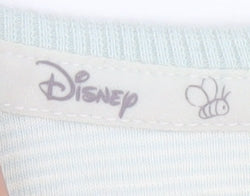 Disney Unisex Baby Blue T-Shirt 3-6M - Cute Pooh Graphic