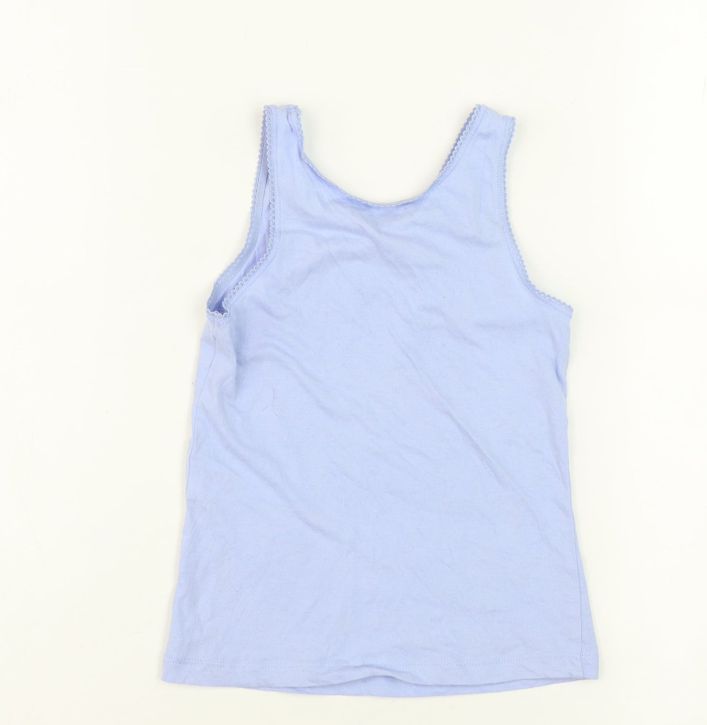 Disney Frozen Girls Blue Tank Top 4-5 Yrs
