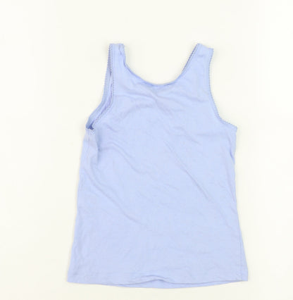 Disney Frozen Girls Blue Tank Top 4-5 Yrs