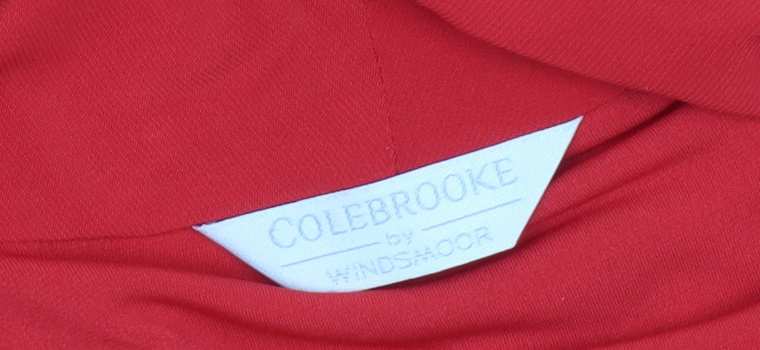 Colebrooke Red Open Women's Jacket - Size L