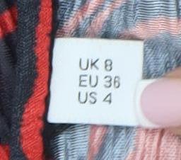 Collusion Women's Multicoloured Skirt, Size 8, Animal Print