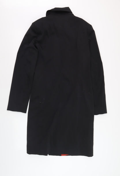 Womens UK Size 14 Etam Black Overcoat