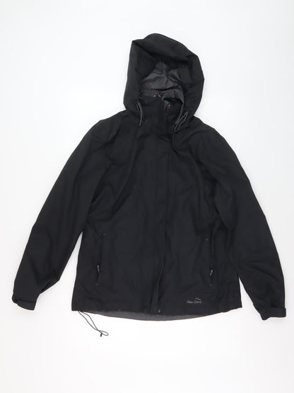 Womens UK Size 12 Peter Storm Black Anorak Coat