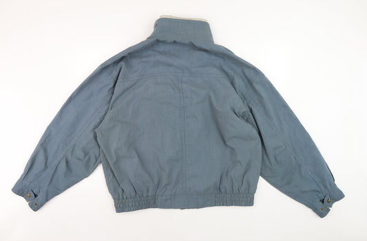 Mens UK Size XL Changes Blue Basic Jacket
