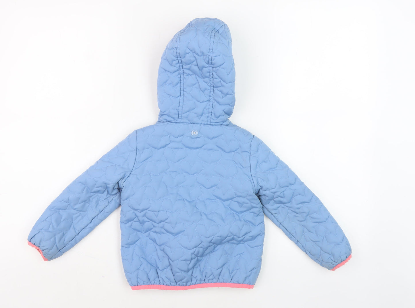Marks and Spencer Unisex Blue Puffer Jacket 2-3 Yrs