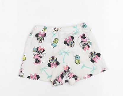 Disney Girls Multicoloured Minnie Mouse Shorts 6 Years
