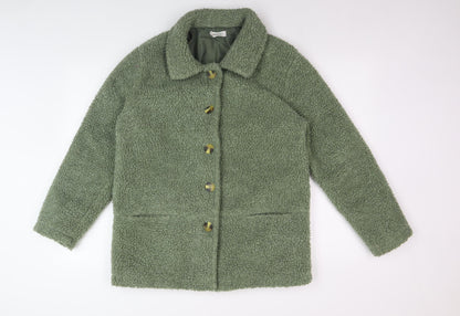 Womens UK Size S Damart Green Basic Jacket