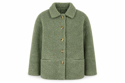 Womens UK Size S Damart Green Basic Jacket