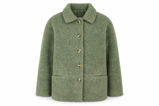 Womens UK Size S Damart Green Basic Jacket