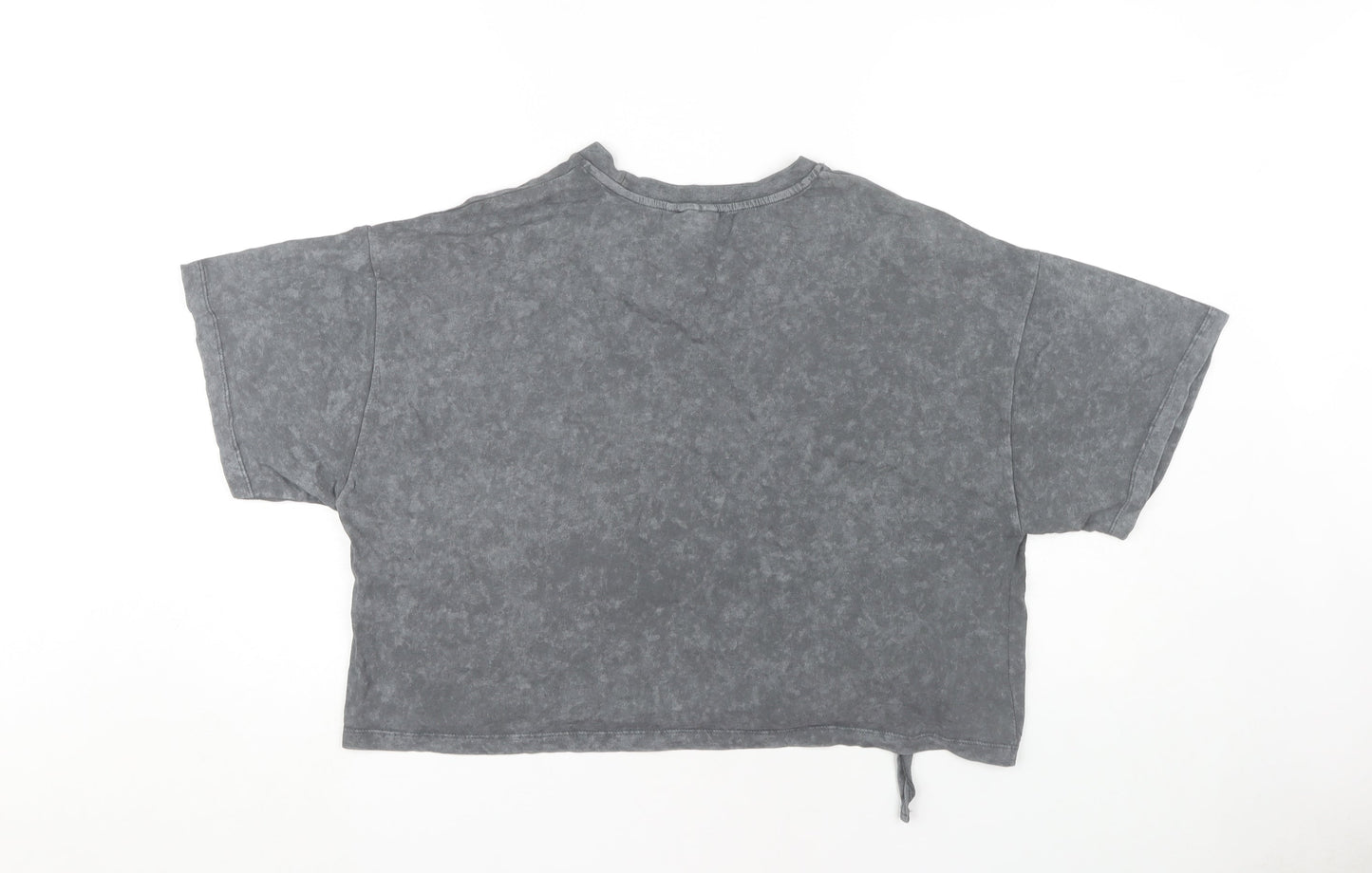ASOS Women's Grey Cotton Relaxed T-Shirt Size 12