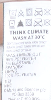 Marks and Spencer Women's Ivory Pencil Skirt - Size 22